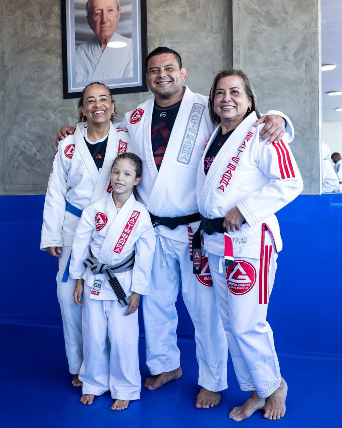 Família na Gracie Barra Serra Azul